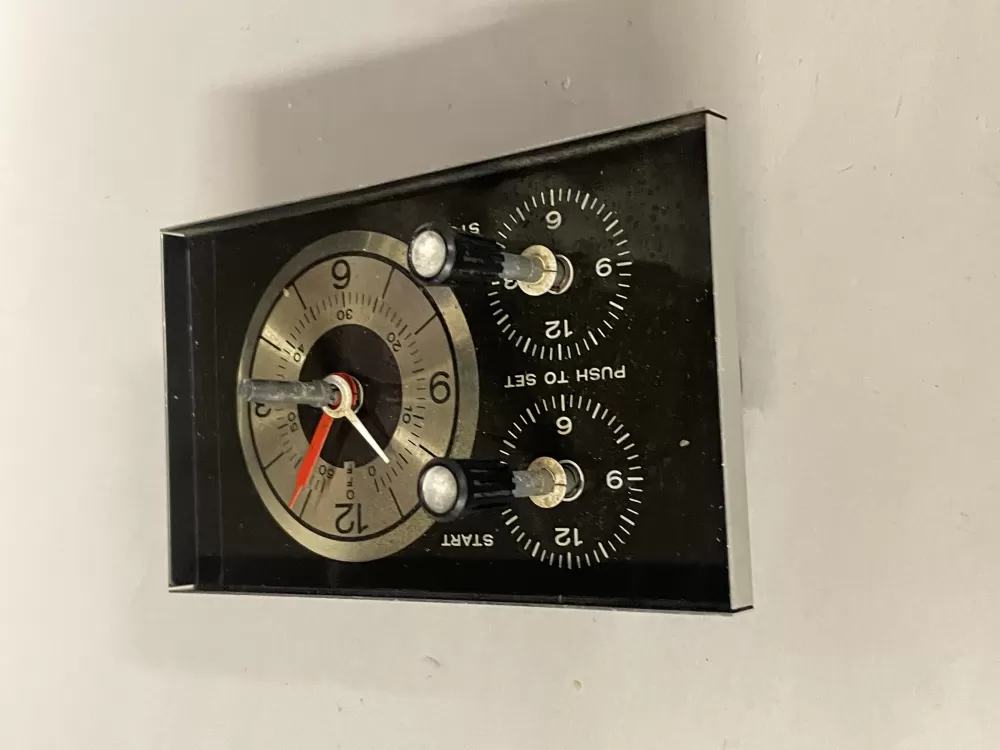 GE 3AST19G349A2  120V.A.C.60  WB19X127  261D965P27  2610965P27 Oven Clock Timer