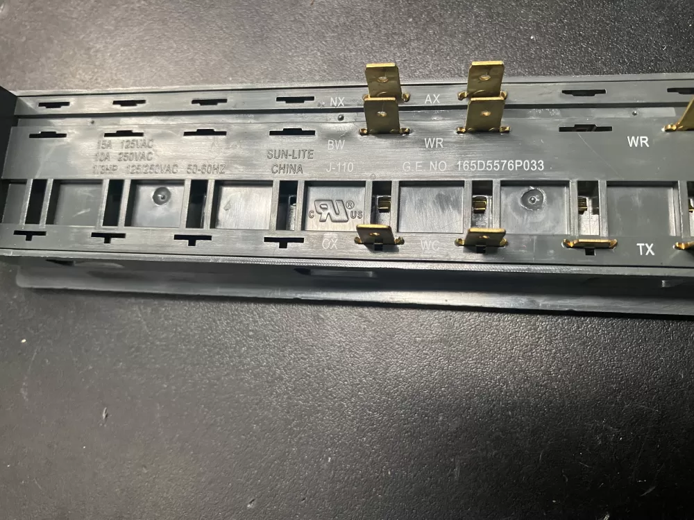 GE Hotpoint 165D5576P033 Dishwasher Button Control Panel AZ21813 | BK975