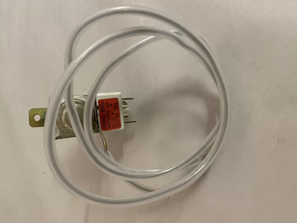 Whirlpool  Kenmore  Maytag  Estate  Roper WP2198202  AP6006166  2198202  1110552  1115242  1115243  1115244  1115245  1129437  2161283  2161284  2169112  2169113  2198201  2299  99989726  PS11739232  WP2198202VP Refrigerator Cold Control Thermostat