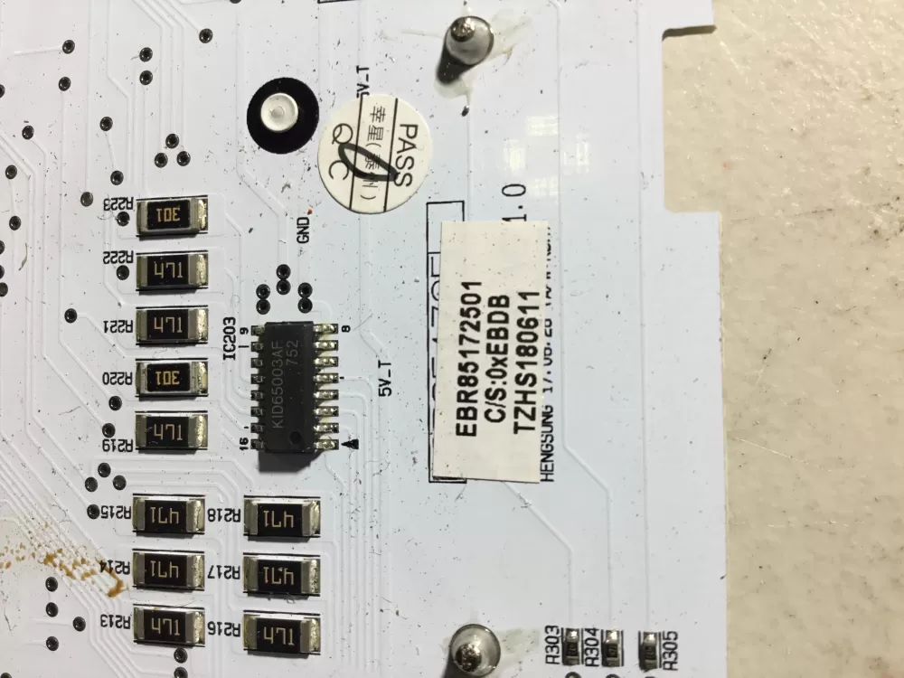 LG Kenmore EBR85172501 Refrigerator Control Board Dispenser AZ42634 | NR1743