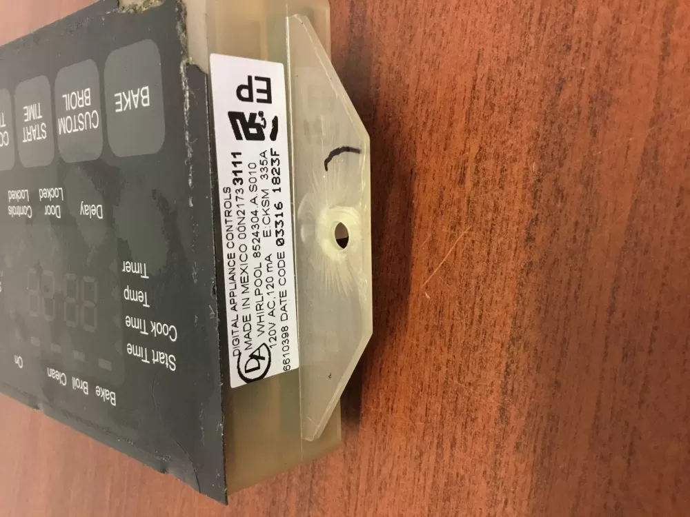 Whirlpool WP6610456 Oven Range Control Board AZ32766 | NR215