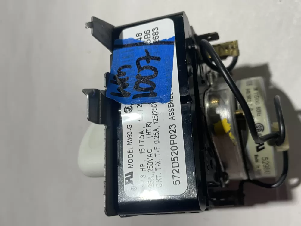 GE 572D520P023 WE4M284 Dryer Timer AZ145104 | Wm1007