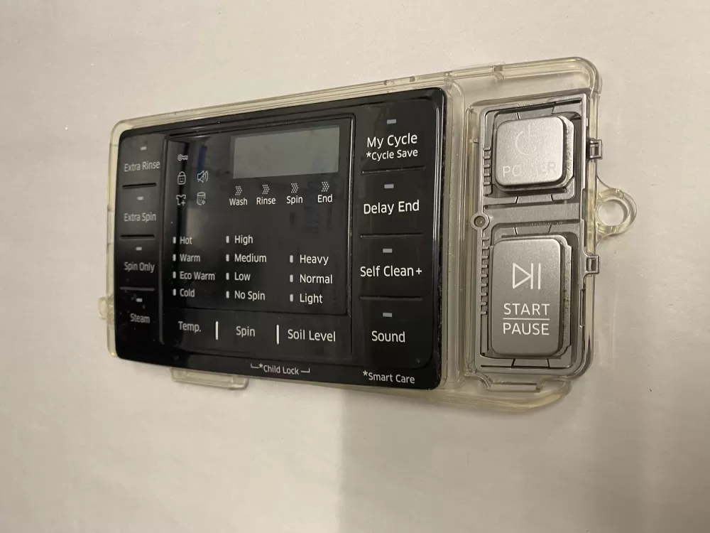 Samsung DC93-00376A Washer UI Touch Sensor Display Board