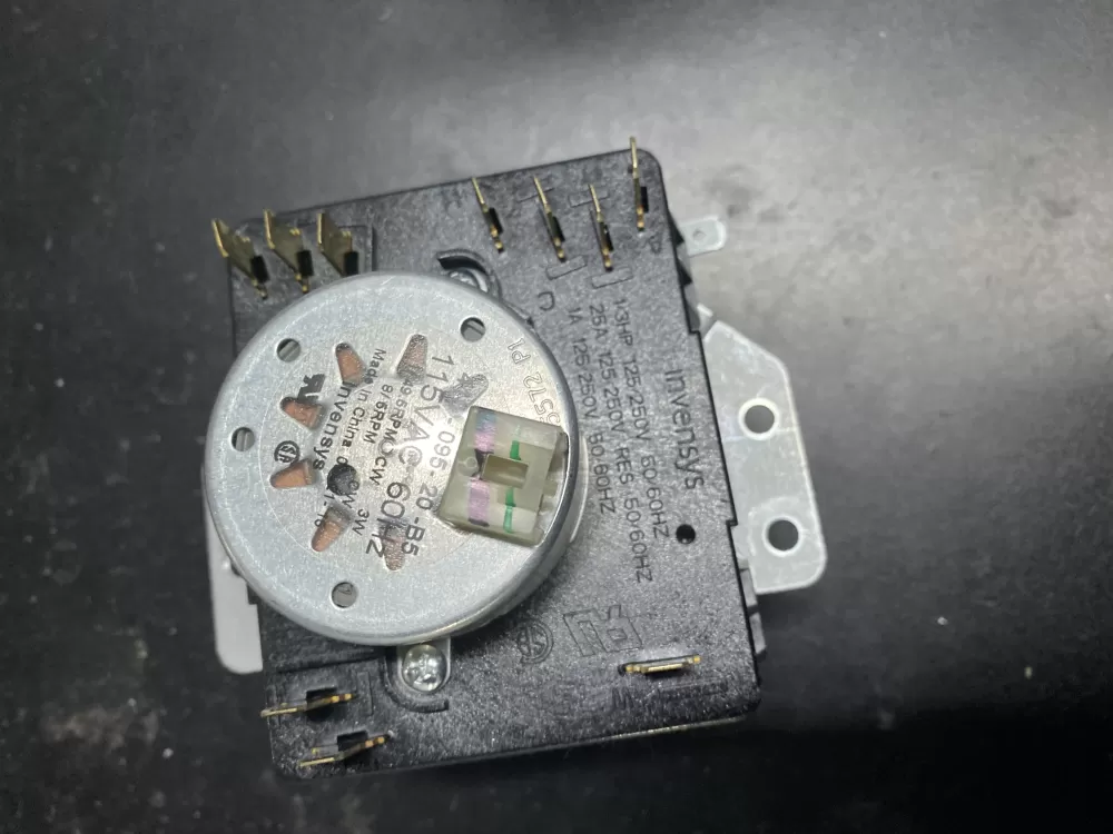 Whirlpool Maytag Kenmore AP6016542 W10185992 Dryer Timer AZ6184 | BK1235