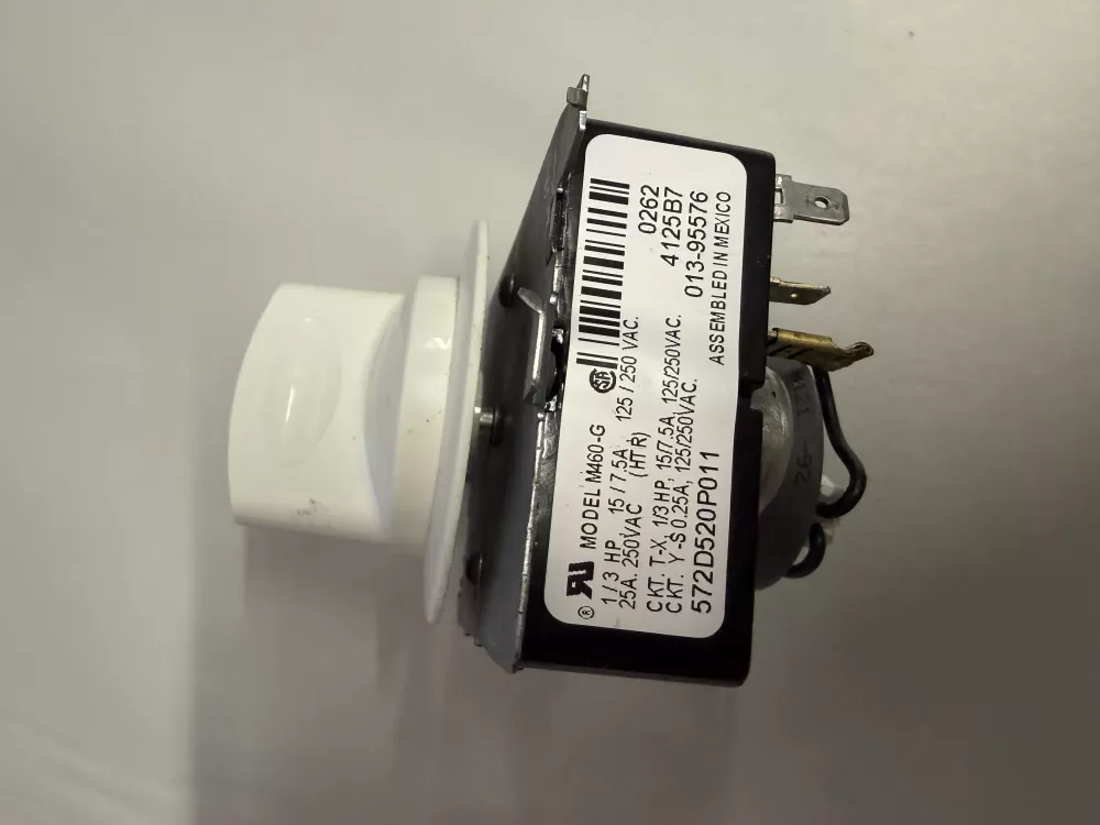 GE 572D520P011 WE4M247 Dryer Timer