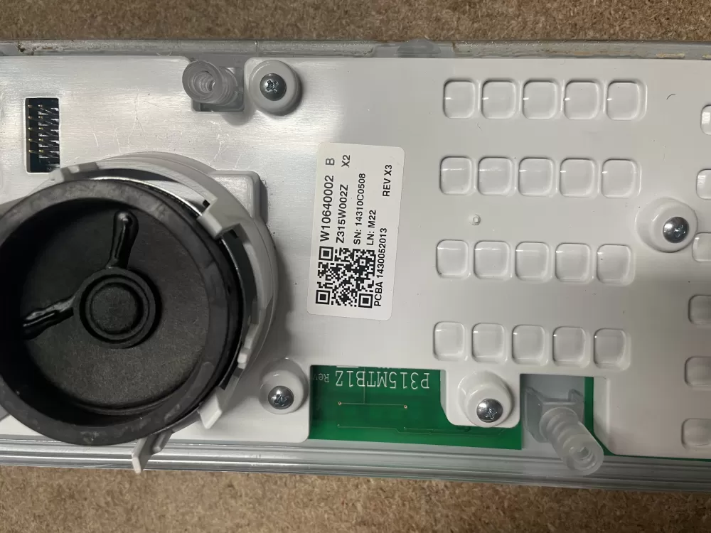 Maytag W10433043 W10640002 W10748424 Washer Control Board Panel AZ13084 | KMV124