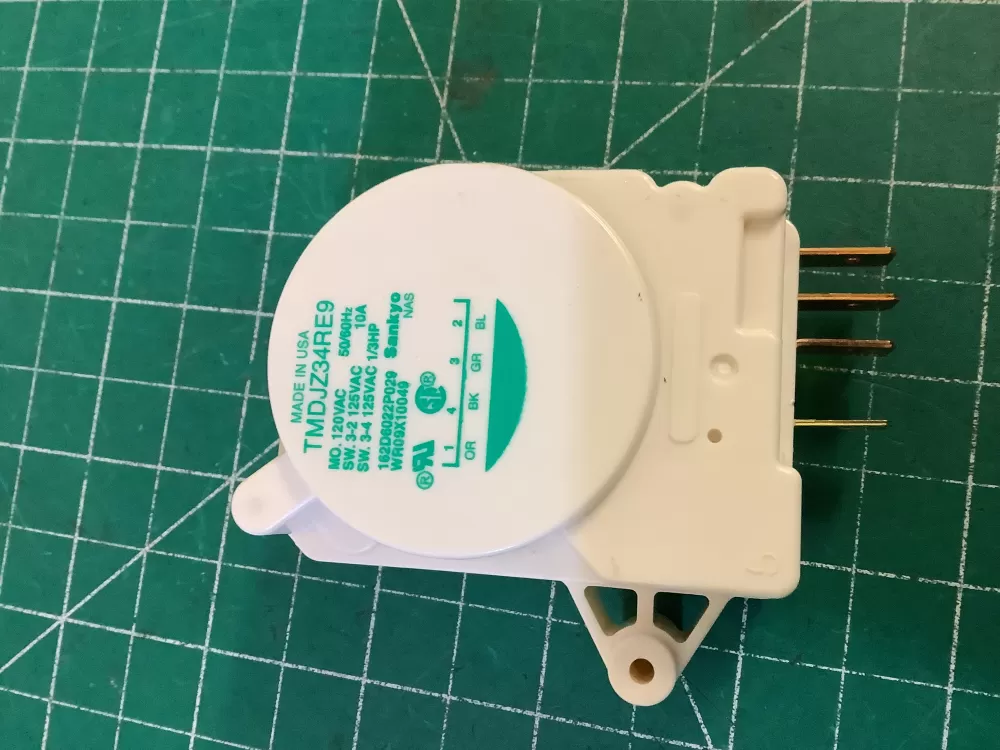 Wr09x10049 Freezer Refrigerator Defrost Timer Control AZ204237 | NR358