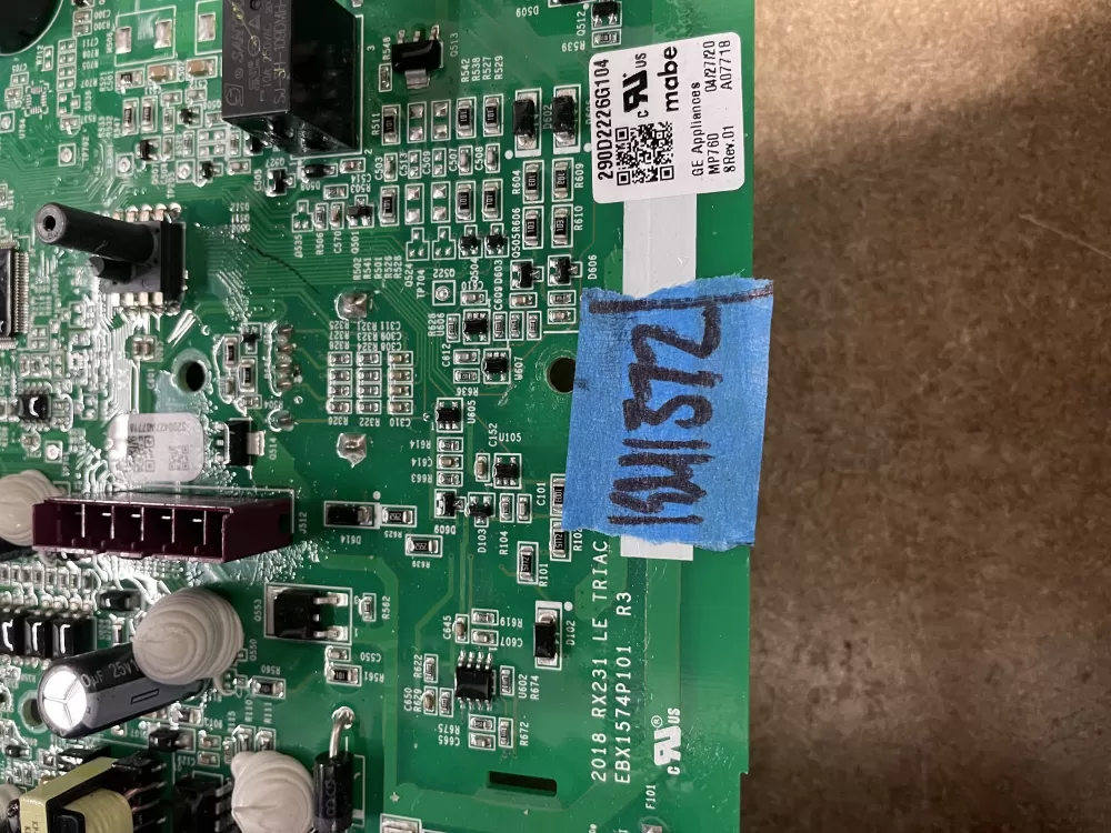 GE 290D2226G104 WH18X28642 Refrigerator Control Board Wd-12767 AZ9402 | KM1372