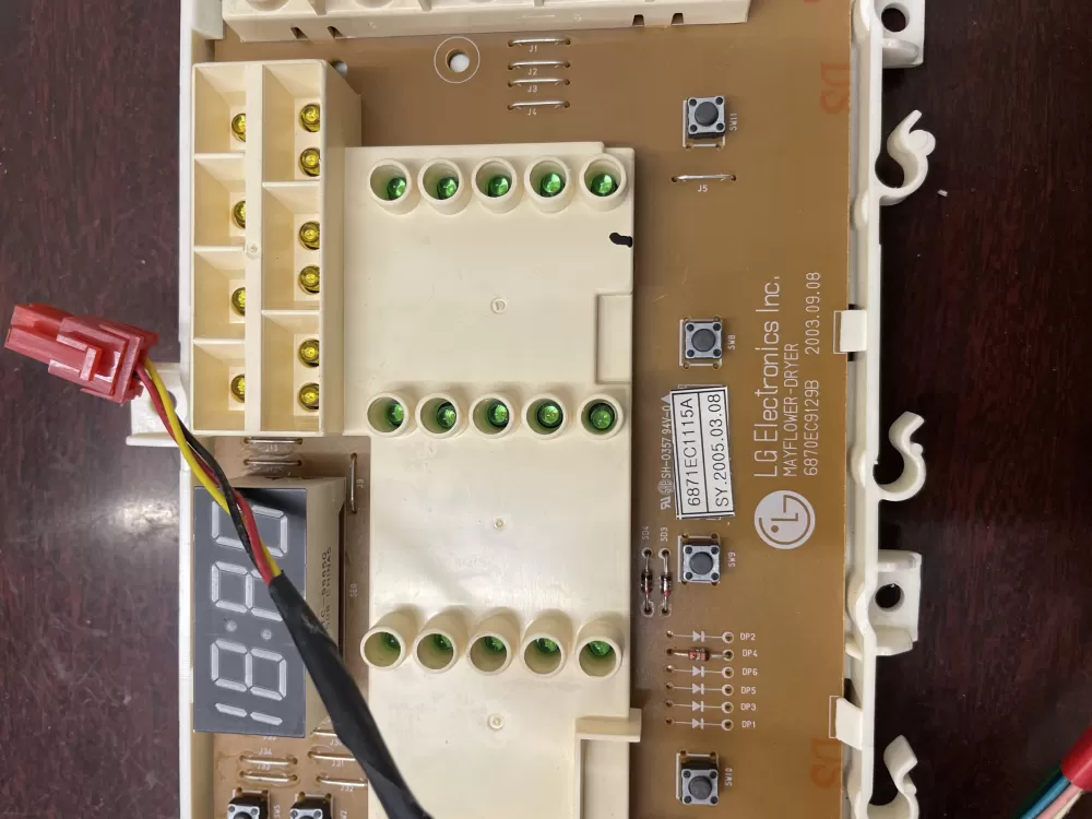 LG 6870EC9129B 6871EC1115A Dryer Control Board AZ34330 | KMV230