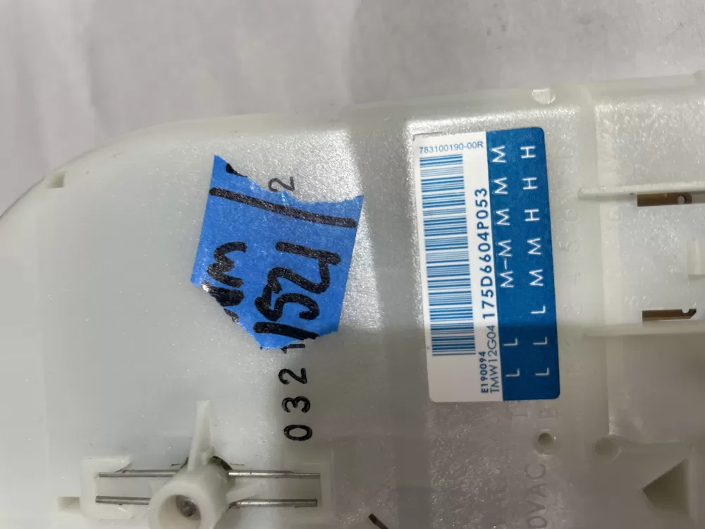 GE WH12X10527 175D6604P053 Washer Timer AZ190664 | Wm1521