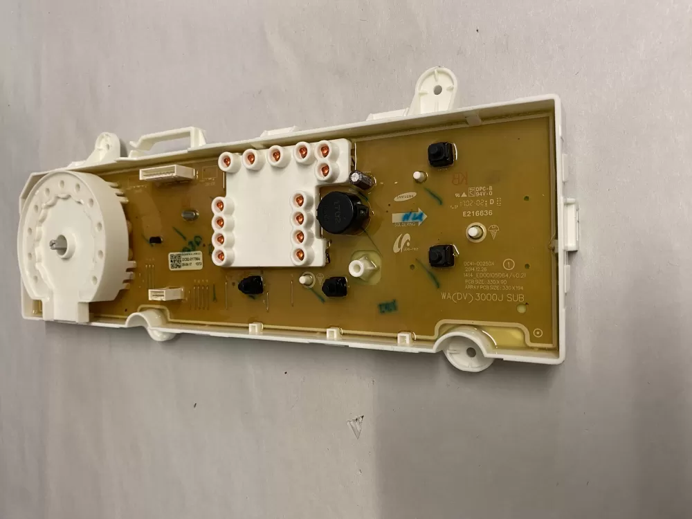 Samsung AP5966831 3996804 PS11719858 AP5966832 3996805 PS11719859 DA92-01738A DC94-05366A DC92-01738A Washer Control Board