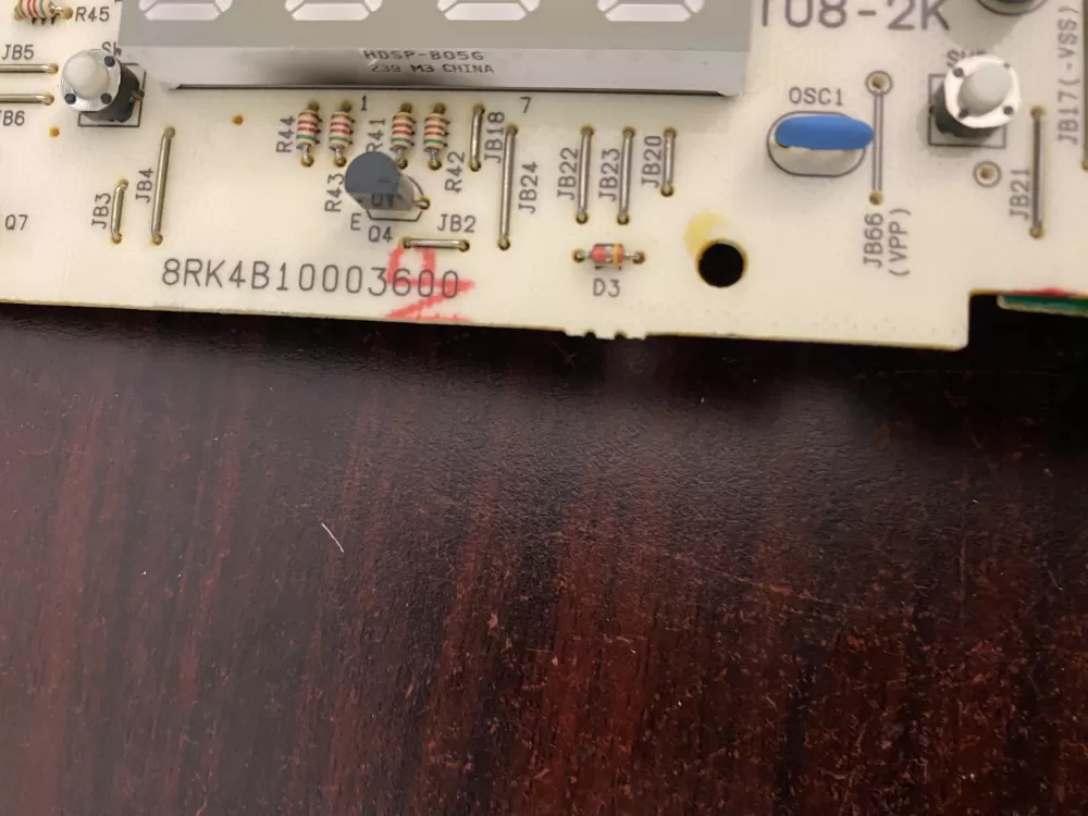 GE 8RK4B10003600 T08 2K Microwave Control Board Switch AZ95740 | BK1050