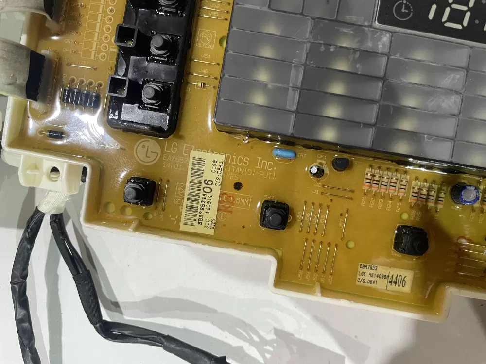 LG EBR78534406 Washer Control Board AZ175659 | KMV366