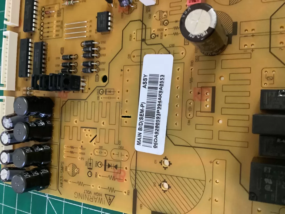  DA92–00593P Refrigerator PCB Assembly Eeprom