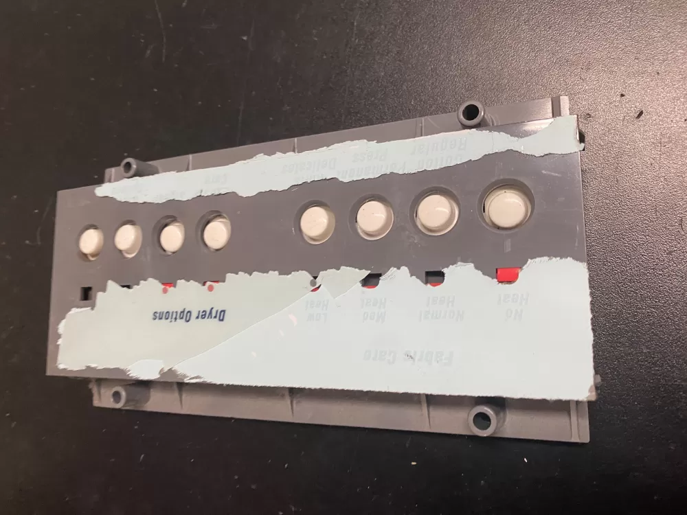 GE  Fisher & Paykel 572D491P005 Dryer Control Board Switch