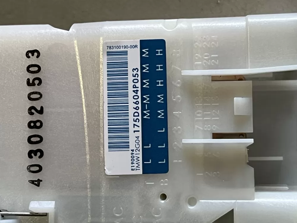 GE WH12X10527 175D6604P053 Washer Timer AZ44785 | JT1125