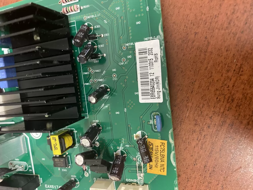 LG Kenmore AP5604149 EBR65640204 Refrigerator Control Board AZ41662 | BK1720