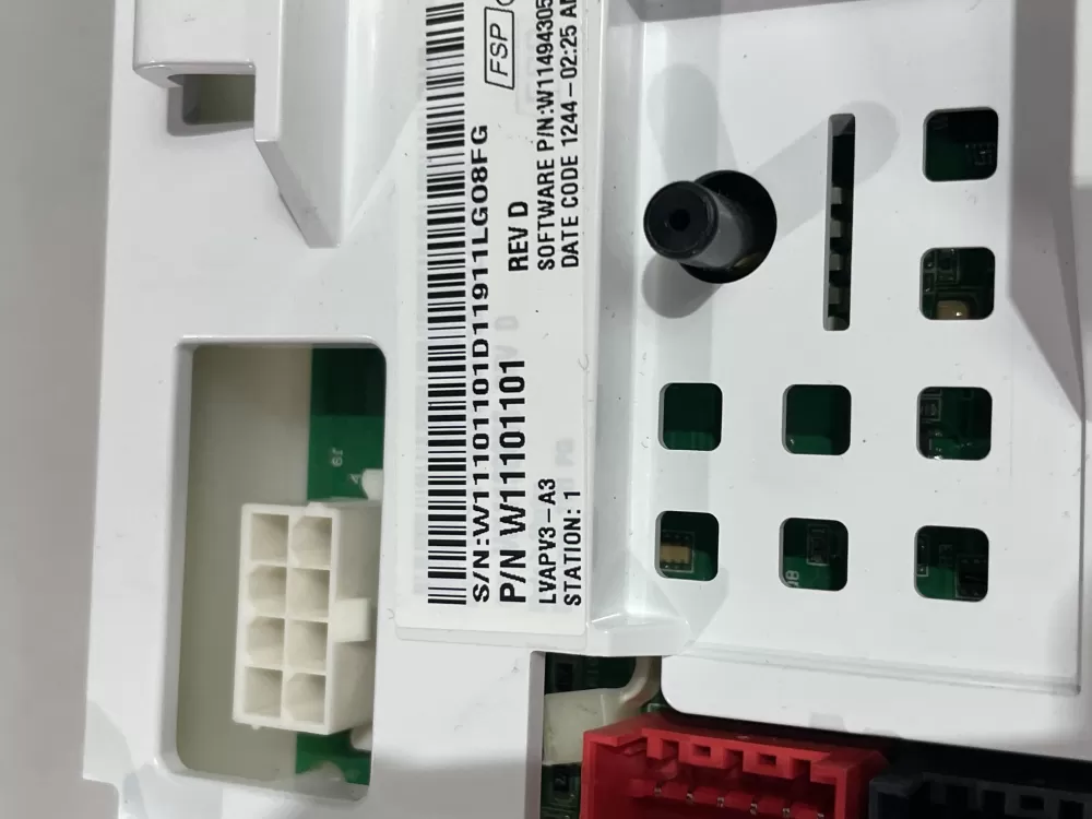 Whirlpool AP6285268 W11101101 W11170319 Washer Control Board AZ190729 | Wm1533