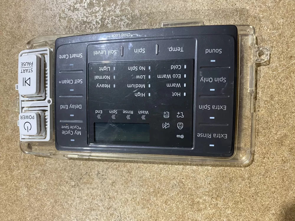 Samsung DC92-01607J  AP6243588  DC94-06643A  DC93-00376D  PS12084833 Dryer UI Control Board