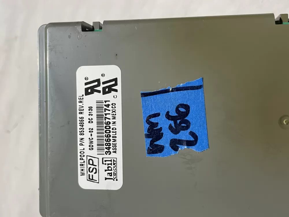 Whirlpool WP8564543 Dishwasher Control Board AZ123623 | Wm286