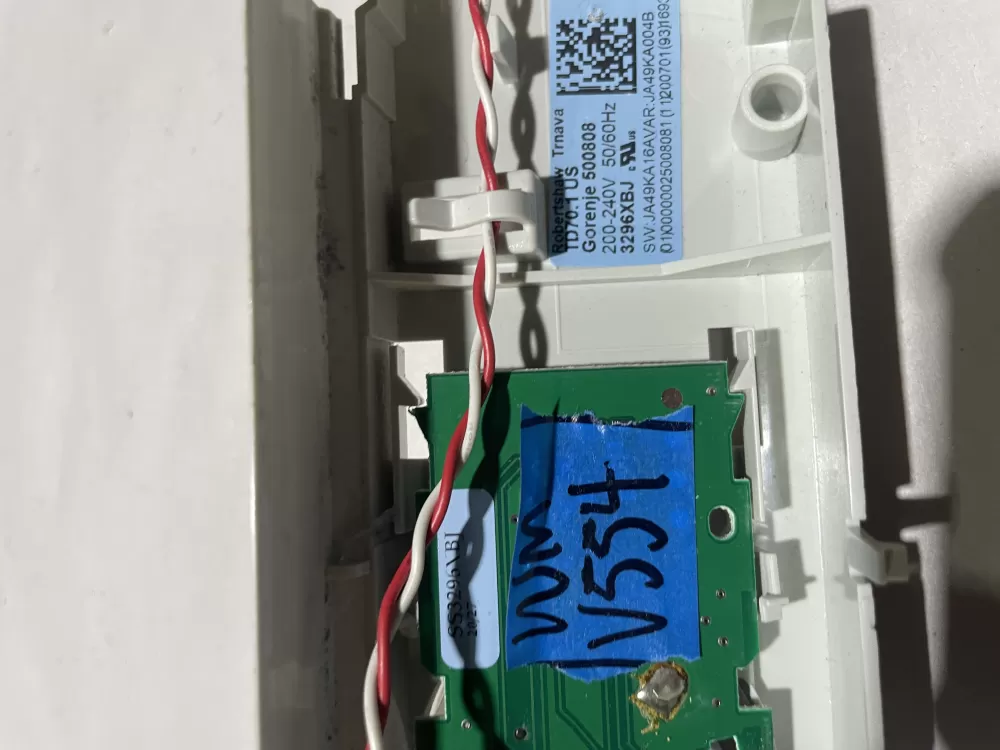 Asko SS3296XBJ Dryer Electronic Control Board AZ133830 | Wmv554