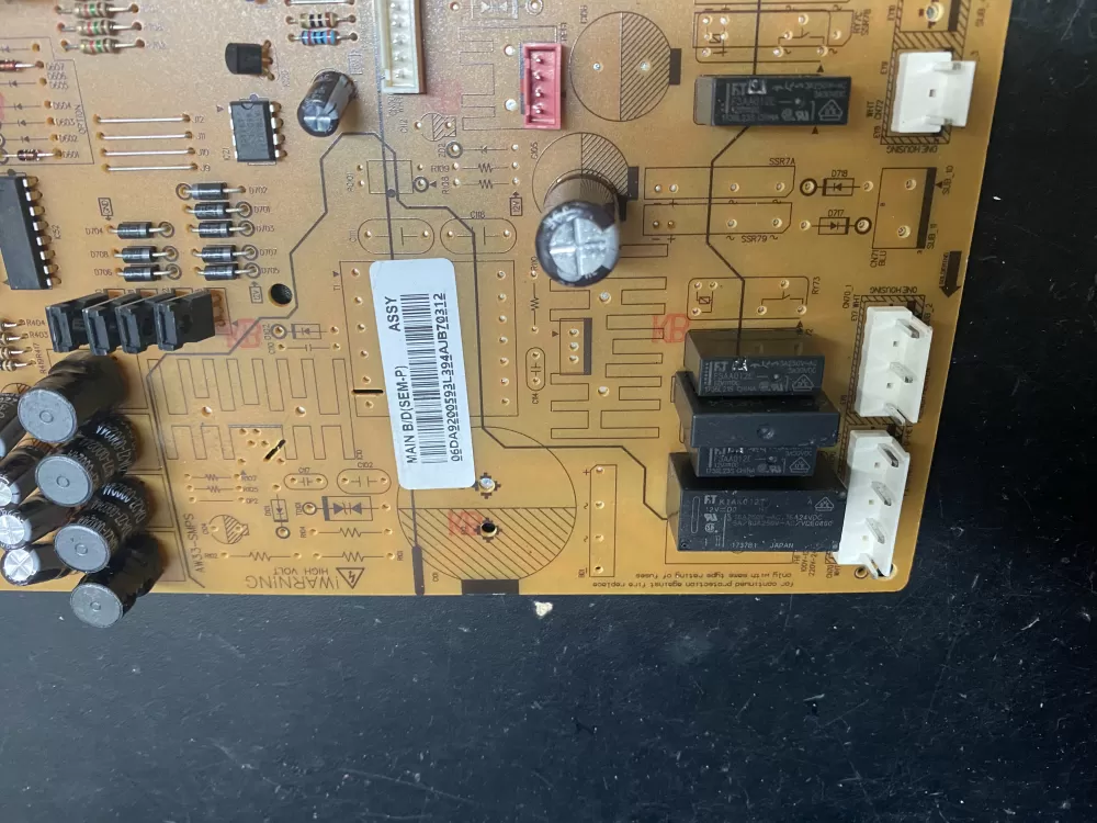 Samsung DA92 00593L Refrigerator Control Board AZ23298 | BK784