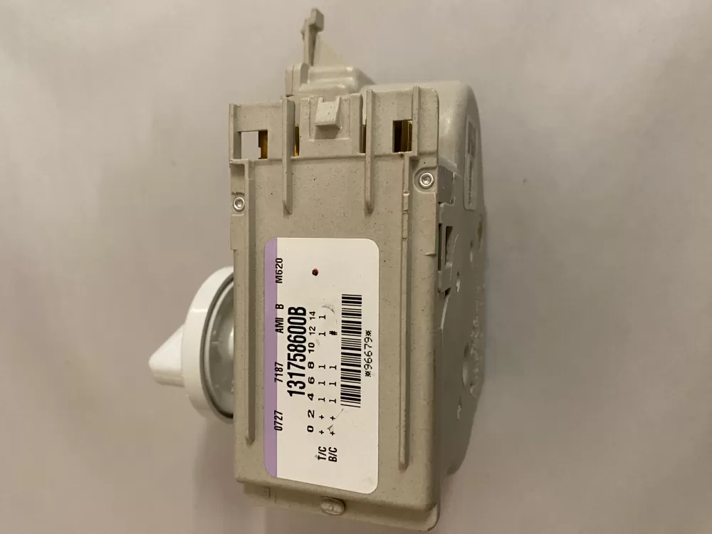 Frigidaire  GE  Kenmore 131758600B Washer Timer