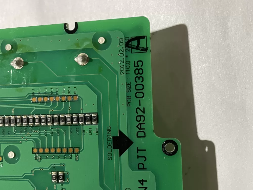 Samsung DA92-00385 DA92-00385A Refrigerator Control Board AZ191355 | Wm776