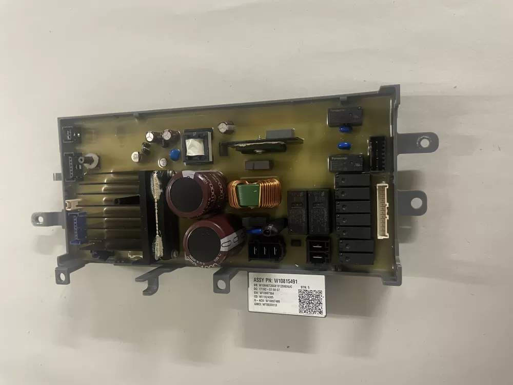 Maytag W10815491 W10912345 PS11769801 Washer Control Board