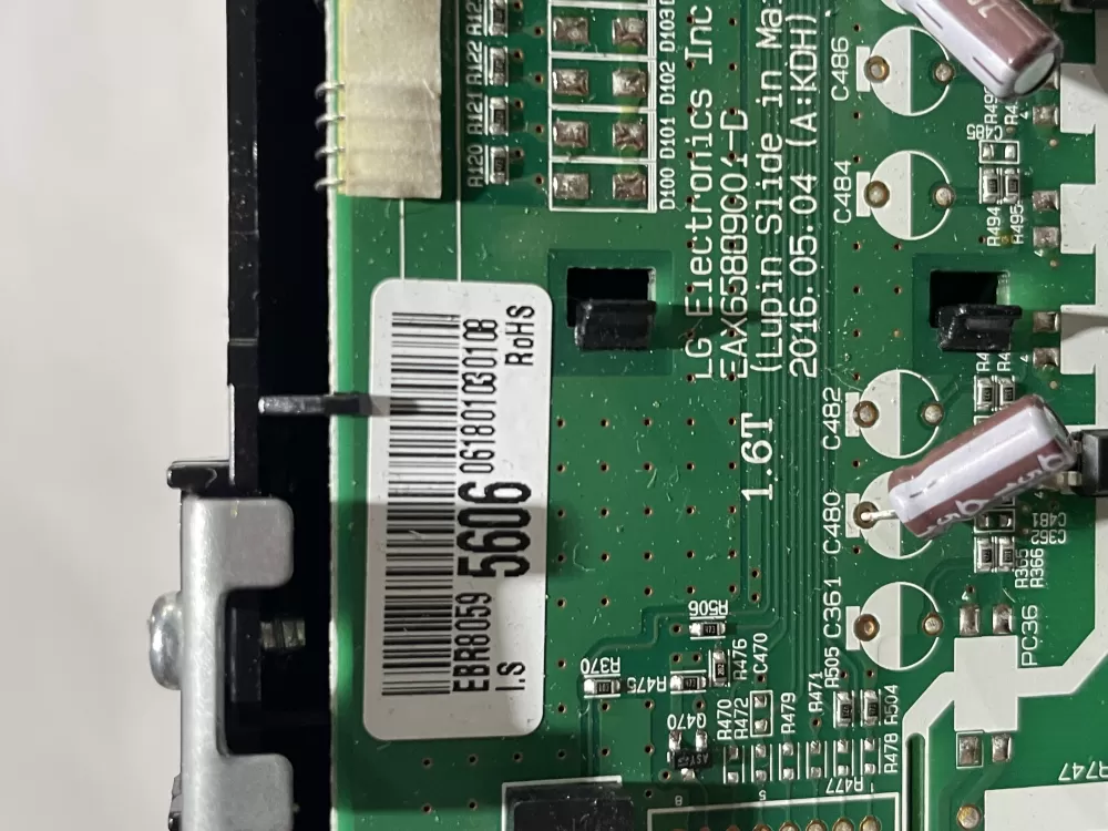 LG Agl75512508 Range Oven Control Board Touch Panel Assy AZ123331 | Wmv712