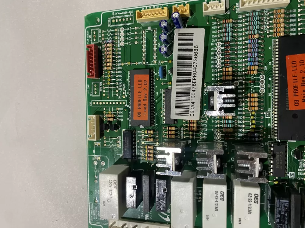 Samsung DA41 00476E Refrigerator Control Board AZ141581 | BK1202
