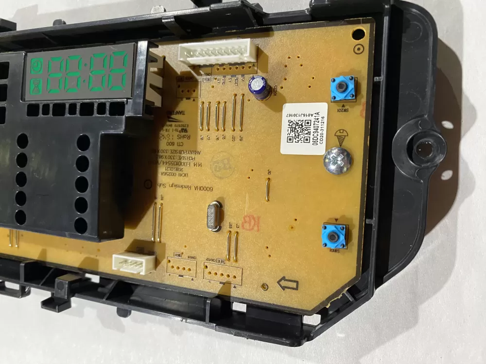 Samsung DC94 07241A Washer Control Board AZ186220 | BK2743
