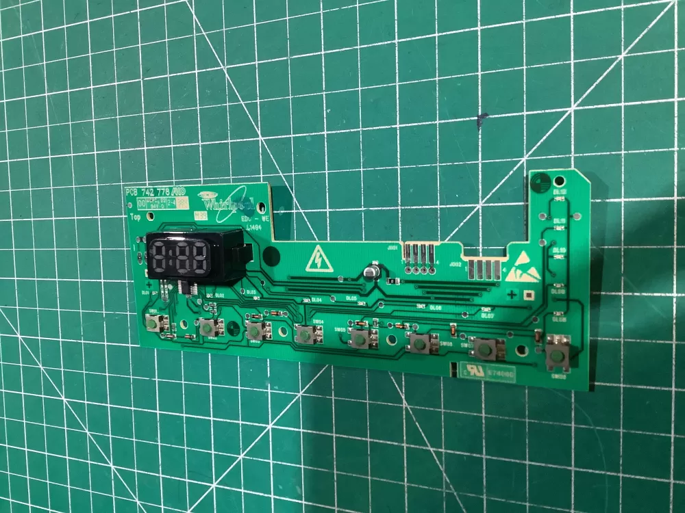 Maytag  Whirlpool WPW10192981  AP6016664  W10192981  4442009  PS11749957  461970422451-1 Washer Control Board