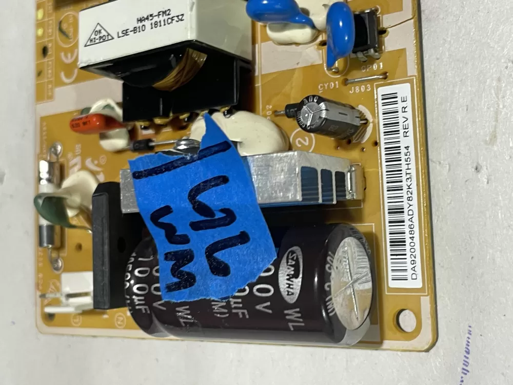 Samsung DA92 00486A Refrigerator Control Board AZ152351 | Wm919