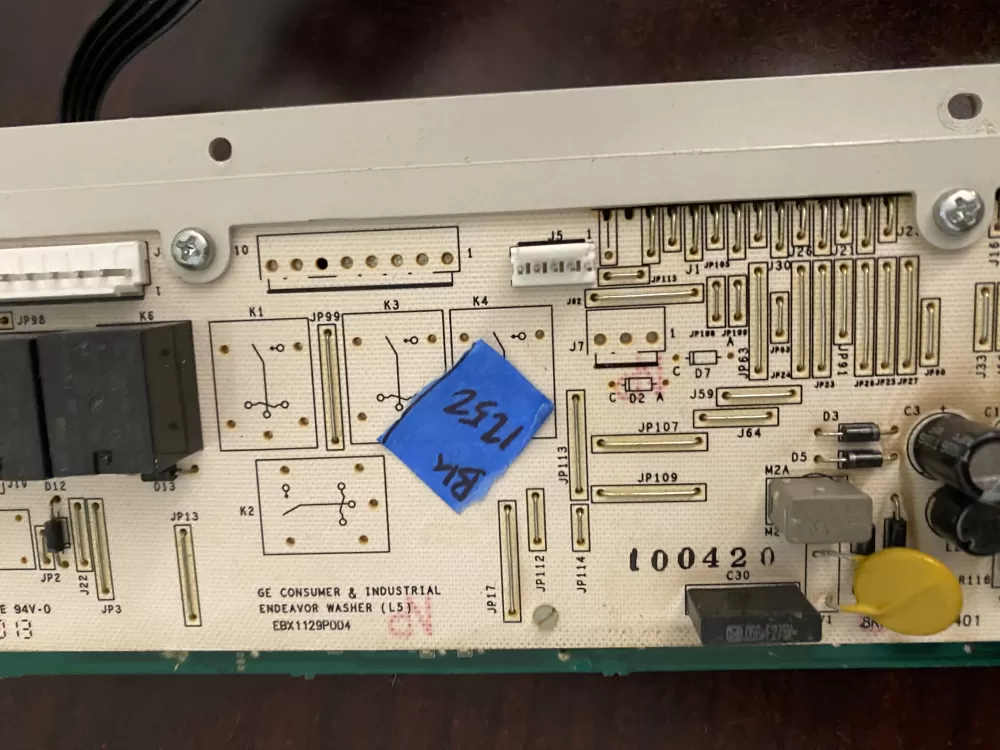GE 175D5261G023 EBX1129P004 WH12X10439 Washer Control Board AZ94983 | BK1252