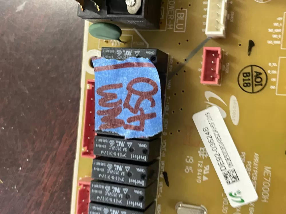 Samsung DE92-03624B DE41-00447A Microwave Main Control Board AZ37497 | Wm450