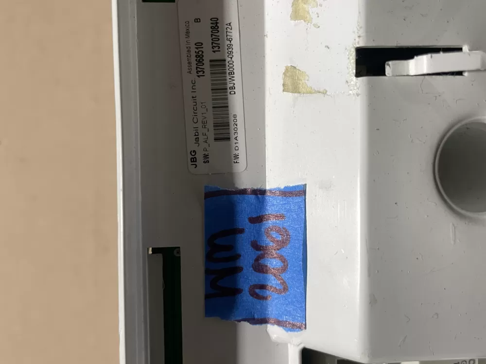 Frigidaire Kenmore 137068510 137068510B Dryer Control Board AZ64054 | Wm2061