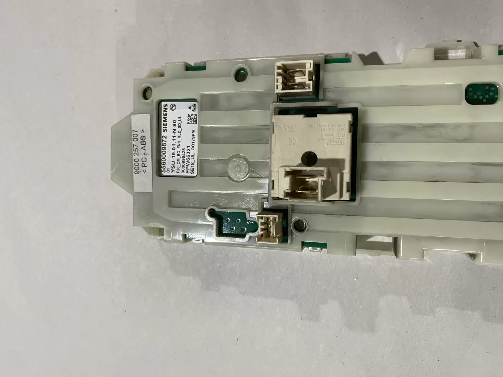 Bosch Siemens 5560009872 Washer UI Display Control Board  AZ152573 | BKV790