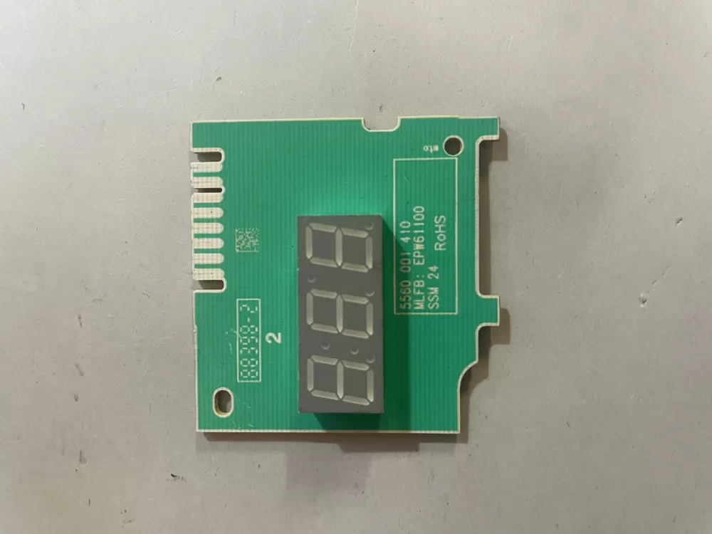 Bosch 5560 001 307 Washer Control Board Display