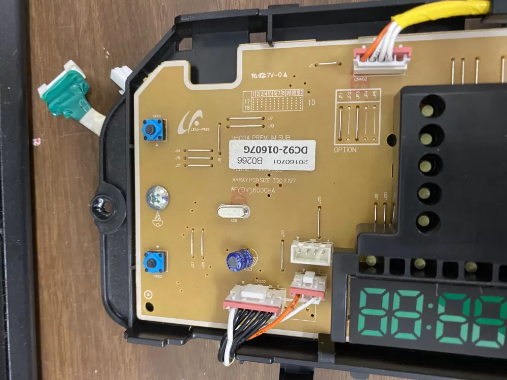 Samsung AP5916790 DC92-01607G PS9605959 Dryer Control AZ29804 | BK142