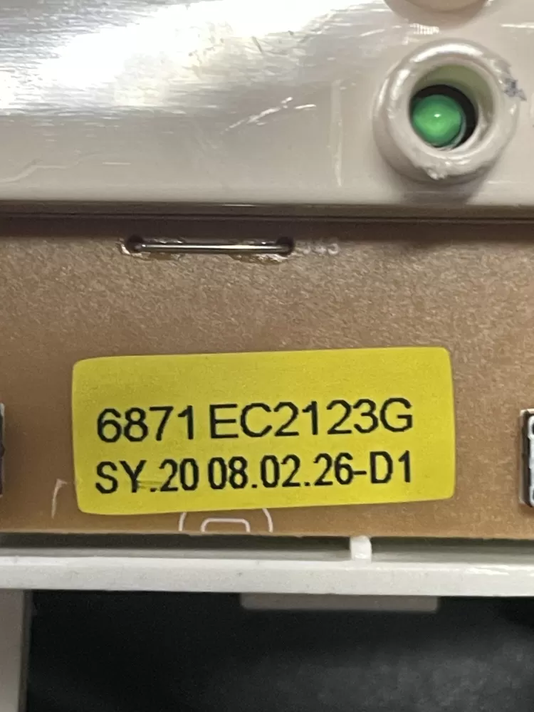 LG 6870EC9221A 6871EC2123G Washer Control Board AZ20615 | WMV234
