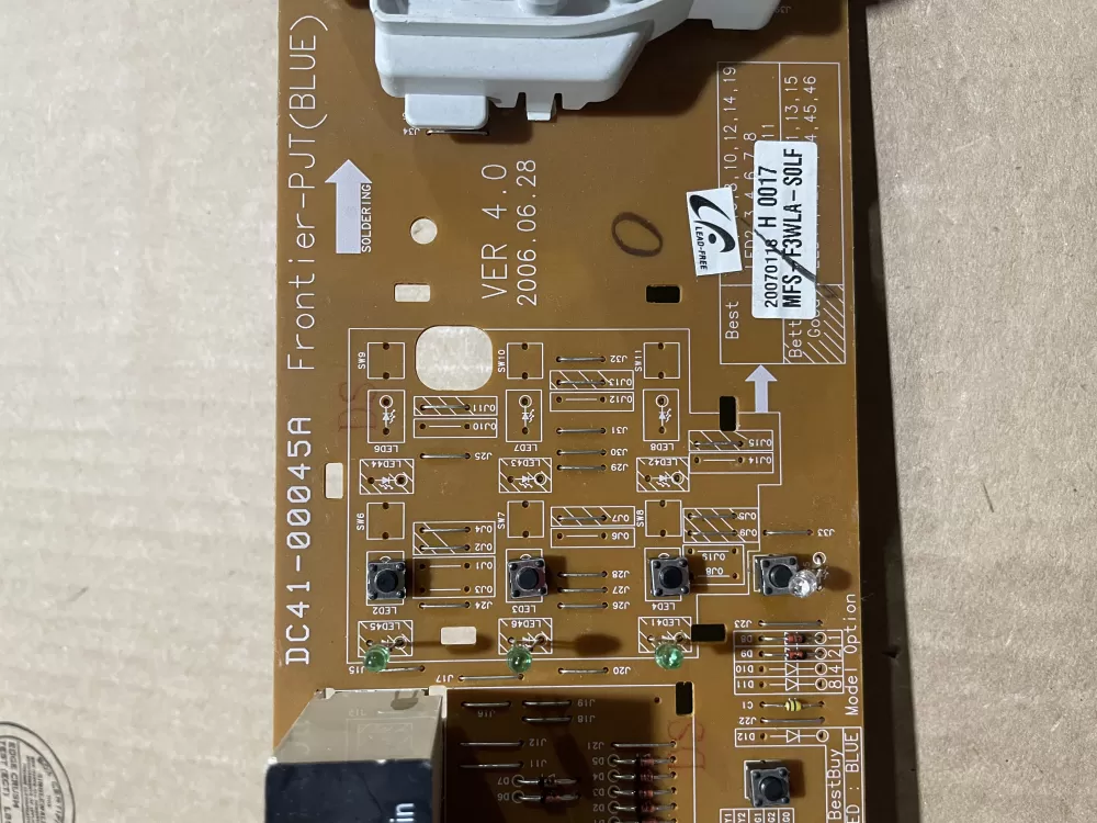 Samsung DC41-00045A AP4201750 AP3966842 Dryer Control Board AZ72706 | KMV310