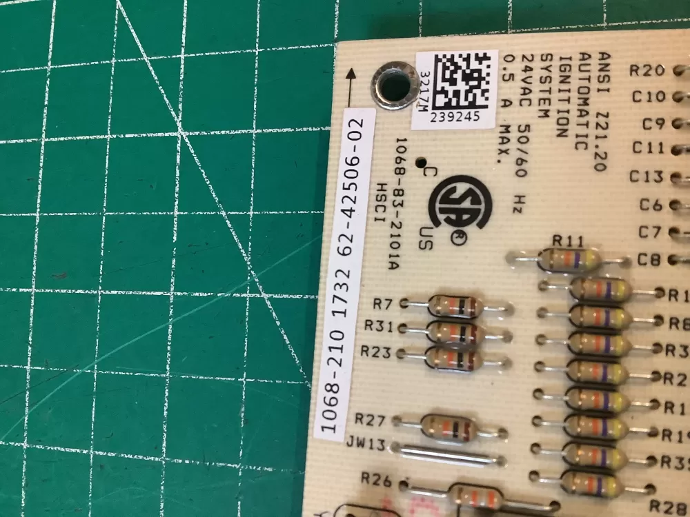 Rheem 62 42506 02 1068-210 Furnace Control Board AZ221071 | NR2075