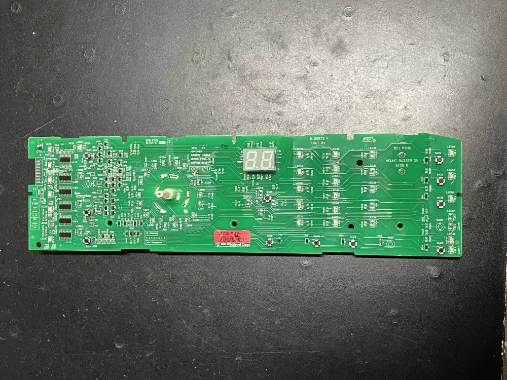 Whirlpool Kenmore W10218314 Dryer Control Board AZ13797 | 721
