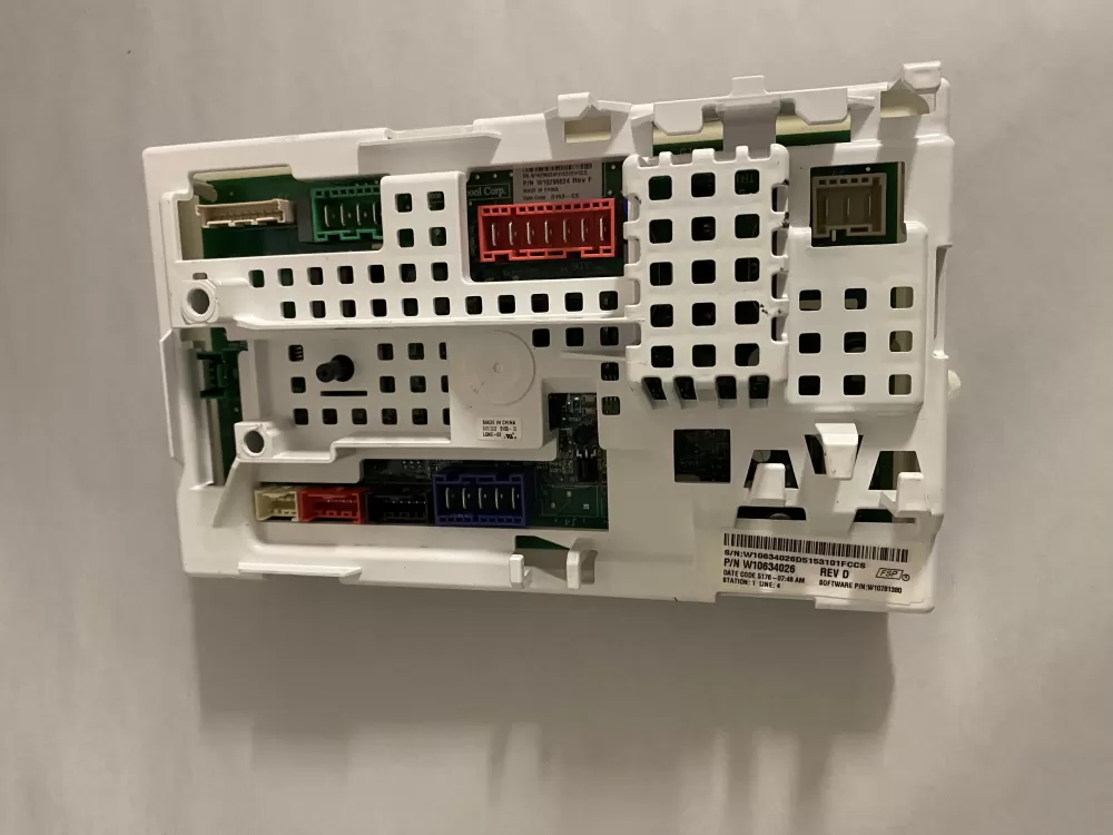 Whirlpool AP5951723 W10634026 PS10056798 W10634026 D Washer Control Board