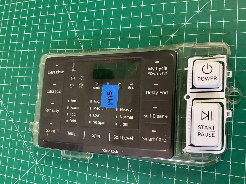 Samsung DC92-01607J DC94-06643A Dryer UI Control Board AZ191592 | NR1415