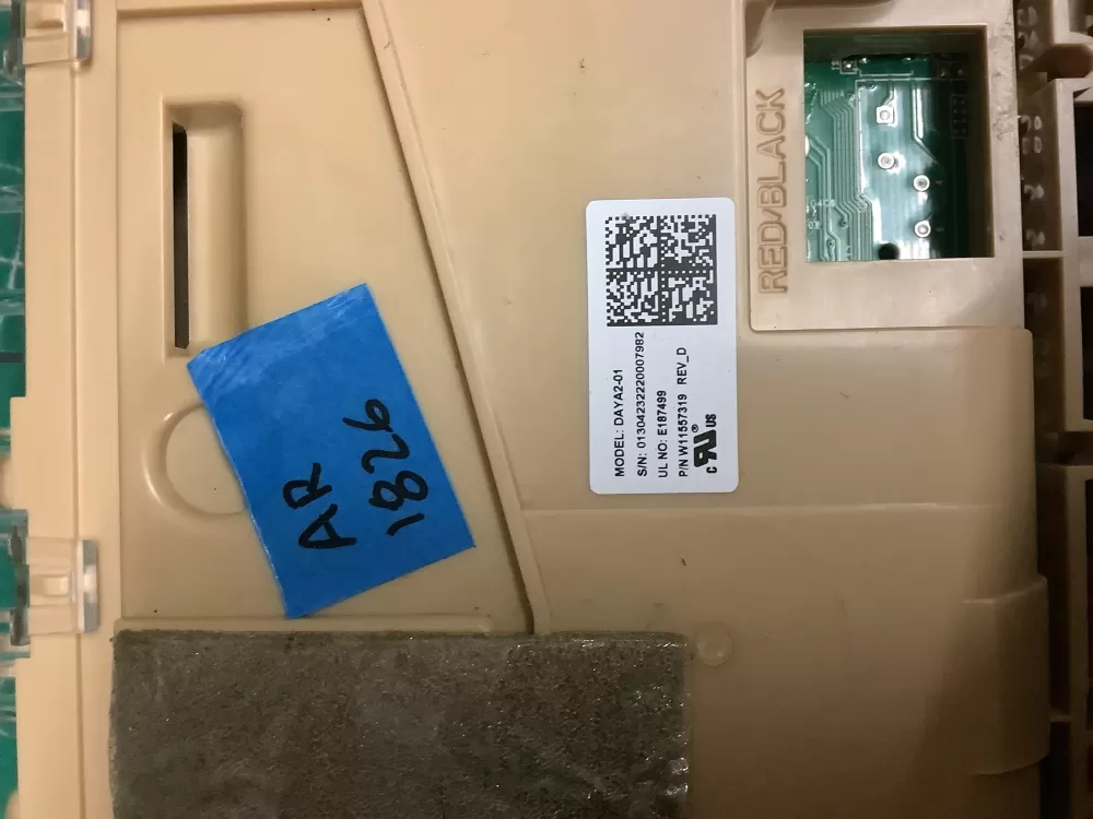 KitchenAid Roper W11637581 PS16875596 Dishwasher Control Board AZ201077 | AR1826
