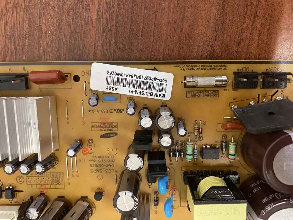 Samsung DA92-00215R Refrigerator Inverter Control Board AZ41735 | BK1720