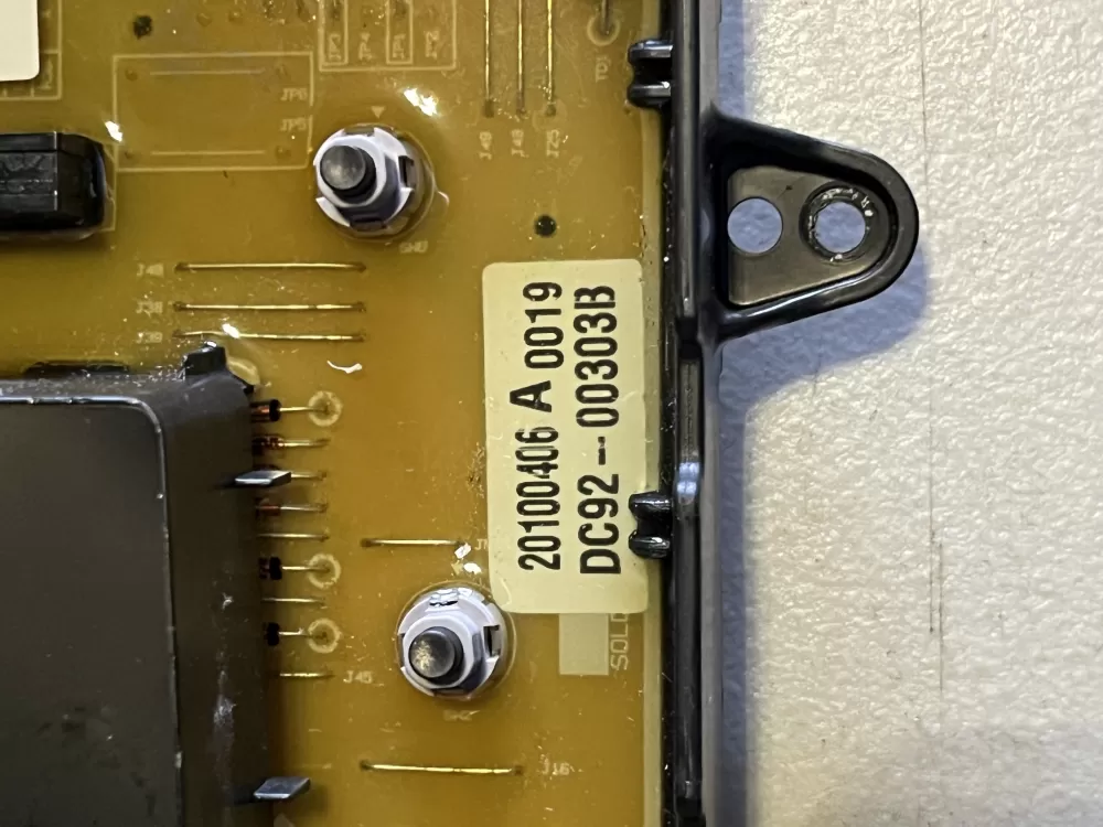 Samsung DC92 00303B DC41 00133A Dryer Control Board # AZ44769 | JT1164