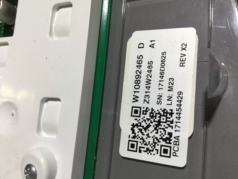 Whirlpool W10892465 W10903219 PS11769555 Washer Control Panel AZ95933 | NRV505